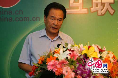 互联网站"迎奥运、讲文明、树新风"活动全面启动　蔡名照出席并讲话