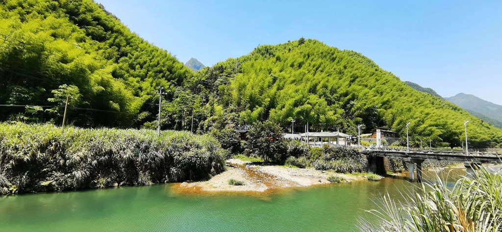 在苍南,有这样一处世外桃源,这里依山傍水,草木丰茂,鸟鸣不绝,溪水碧玉如翡翠,被称为浙江的九寨沟。它就是莒溪镇的大峨村
