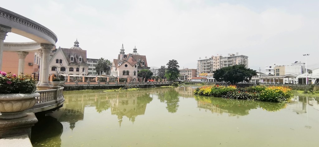 新媒体看苍南走进金乡---迎旭岛亲水公园