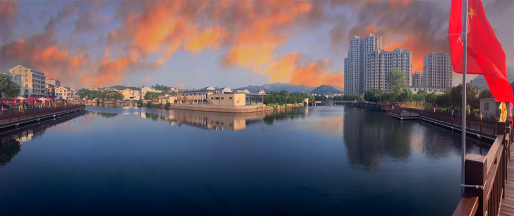 金乡卫城环城绿道真美  来源：龙港大叔新闻