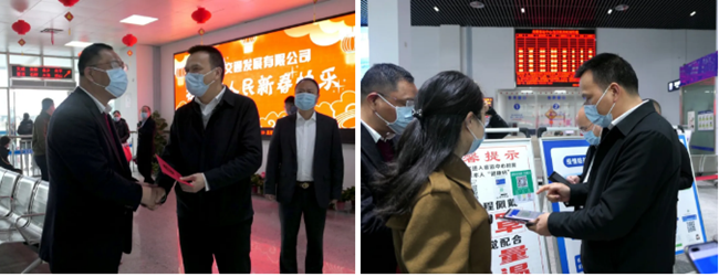 郑建忠来到龙港市人民医院