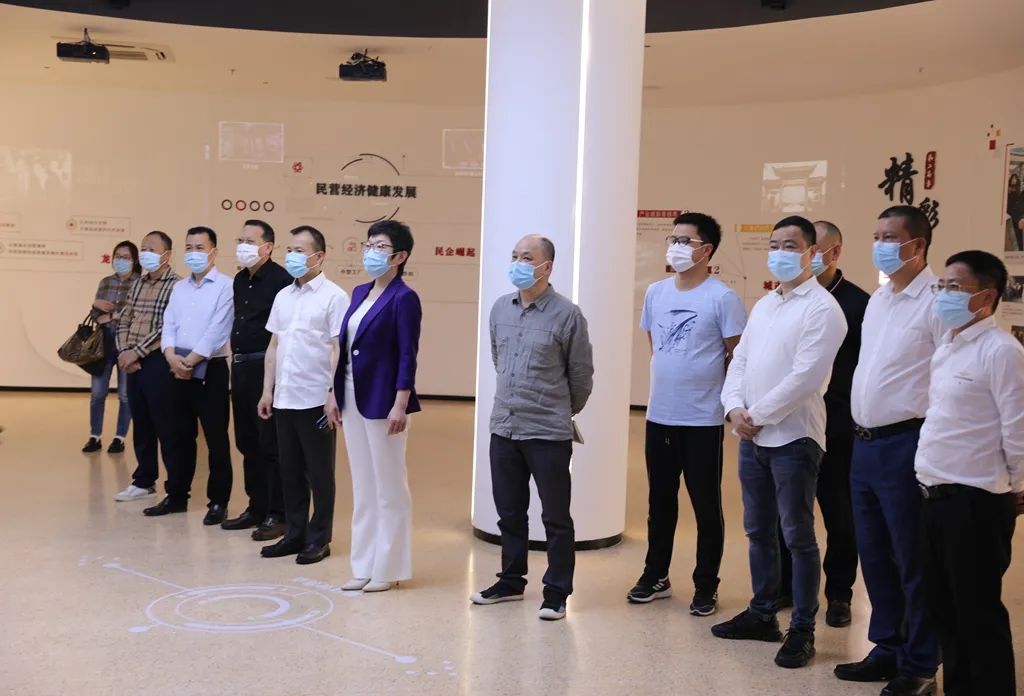 龙港市政协到工商联开展走访调研