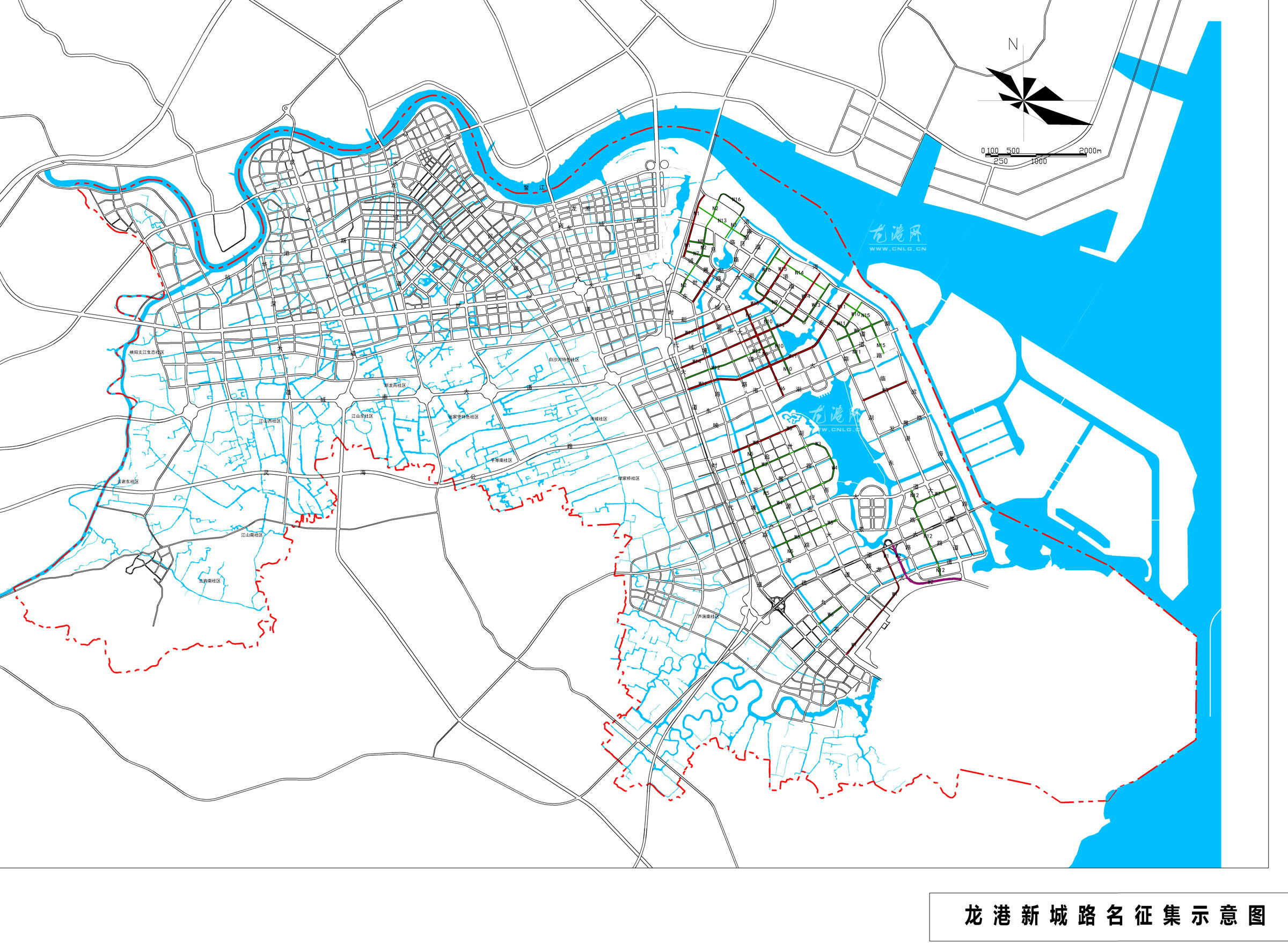 龙港最新规划图|龙港新城规划效果图