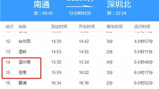 阳性！男，28岁！曾坐D2283次动车（途经苍南）