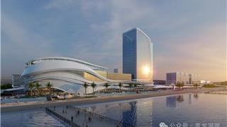 聚力深蓝：龙港市海洋经济带建设工程效果图