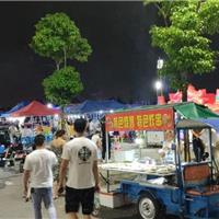 龙港新城月湖公园夜市 人气十足