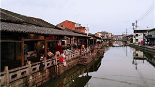 龙港象中白沙河 竟然也拍出了江南水乡...