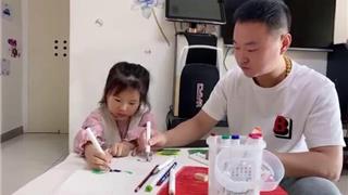 亲子绘画《灭疫》